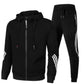 Velocity Tracksuit | Sportieve Strepen | Full-Zip Energie