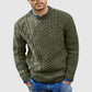 Heren Gebreide Trui | Kabelpatroon | Comfort Fit Winter Essential