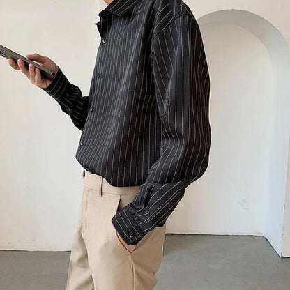 Enzo Overhemd | Gestreept Design | Modern & Verfijnd