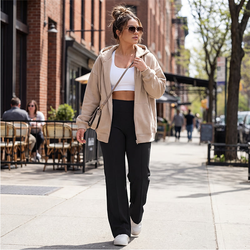 Livia High Waist Comfort Broek - 1+1 Gratis