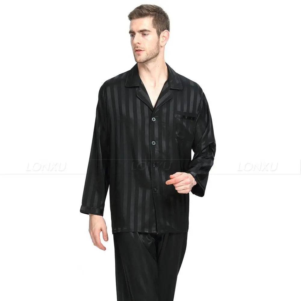 Verona Pyjama Set | Satijnen Luxe Tweedelig | Glanzend & Elegant