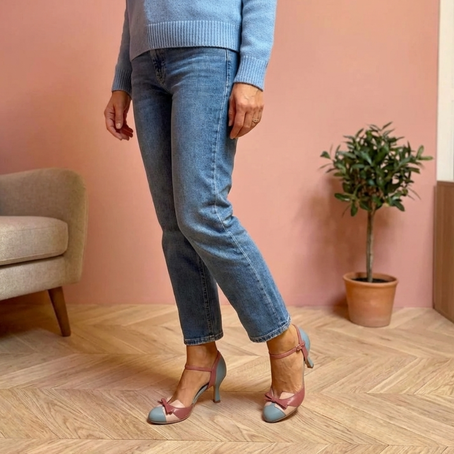 Stella - Orthopedische Vintage Slip-on