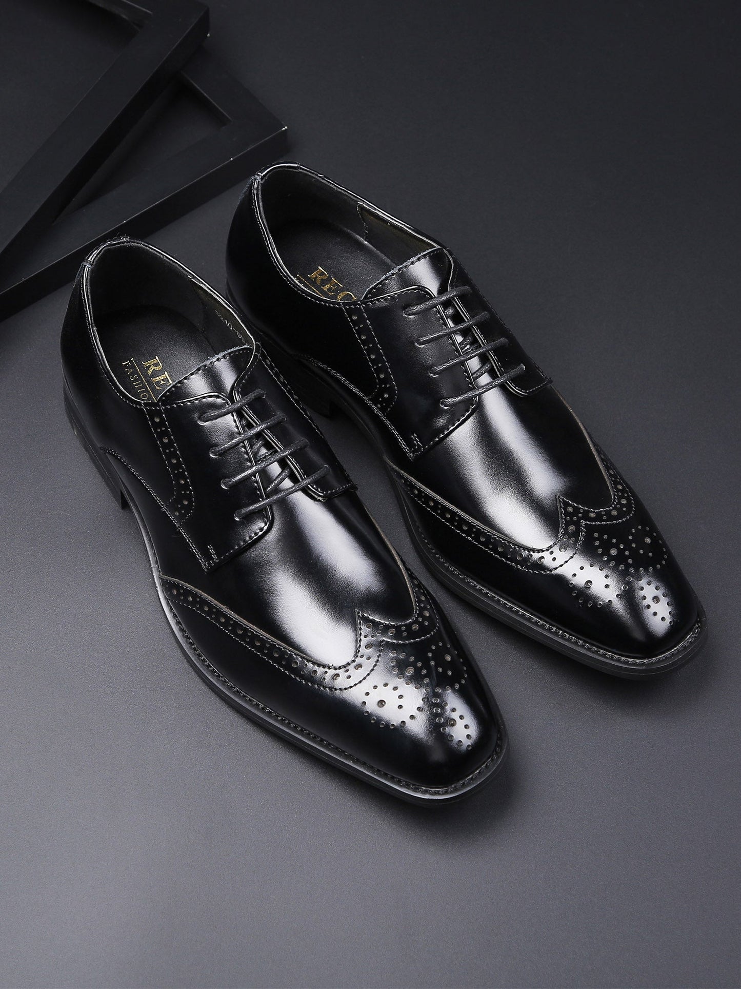 Heren Leren Brogue Schoenen | Klassieke Elegantie | Tijdloze Dresscode