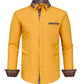 Heren Casual Overhemd | Stijlvol & Uniek | Contrastdetails