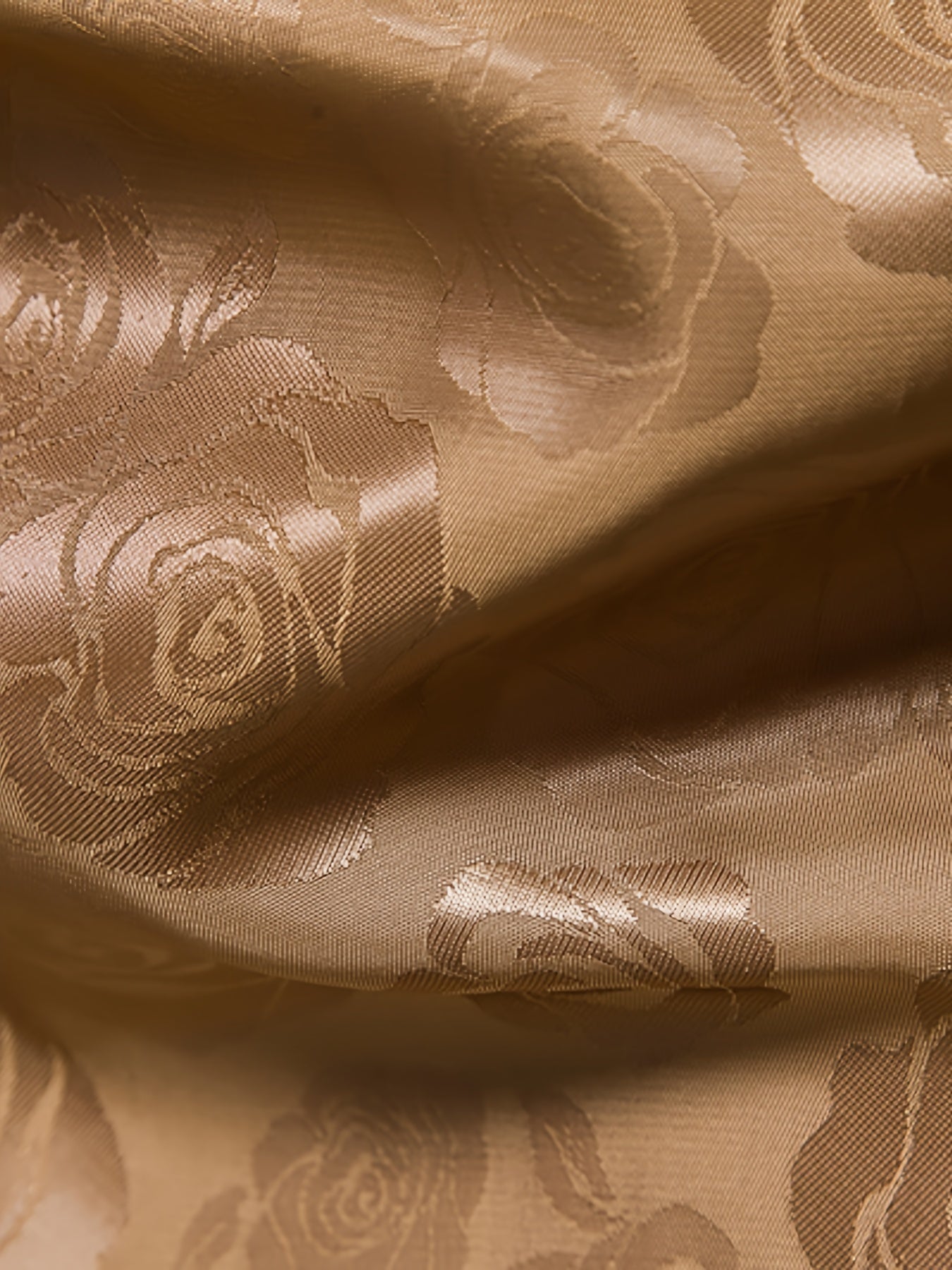 Jacquard Satijnen Overhemd voor Heren | Slim Fit | Luxe Bloemenstructuur