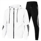 Velocity Tracksuit | Sportieve Strepen | Full-Zip Energie