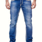 Regular Fit Jeans met Used Look | Stoer & Casual | Tijdloze Denim Style