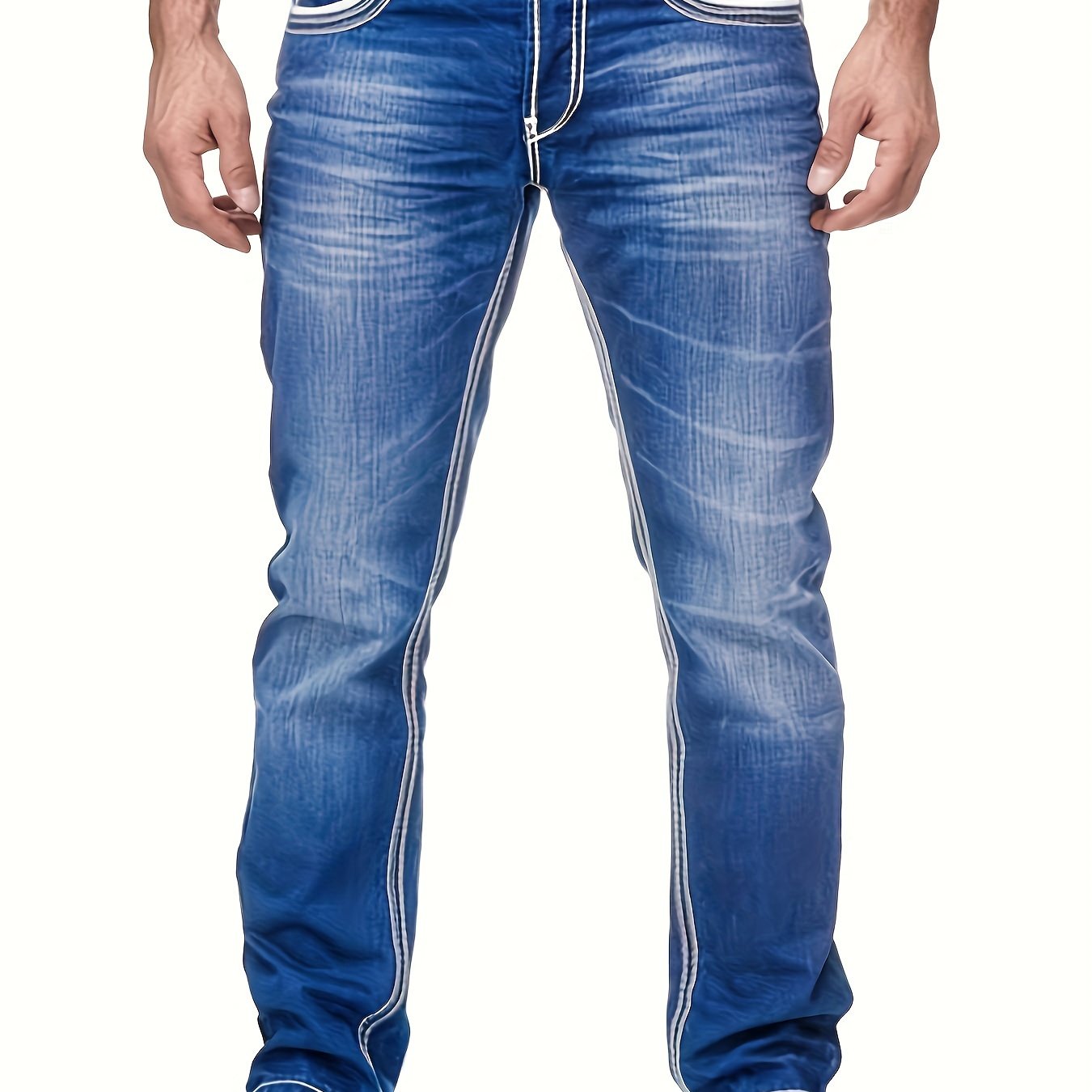 Regular Fit Jeans met Used Look | Stoer & Casual | Tijdloze Denim Style