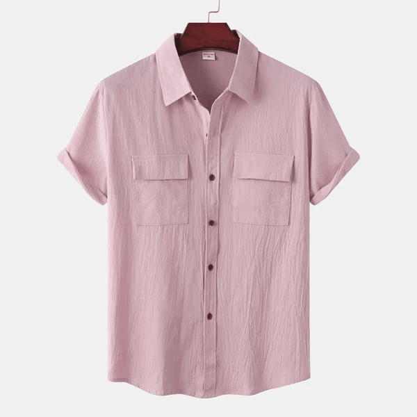 Basic Korte Mouwen Overhemd voor Heren | Casual Classic | Zomers Effortless