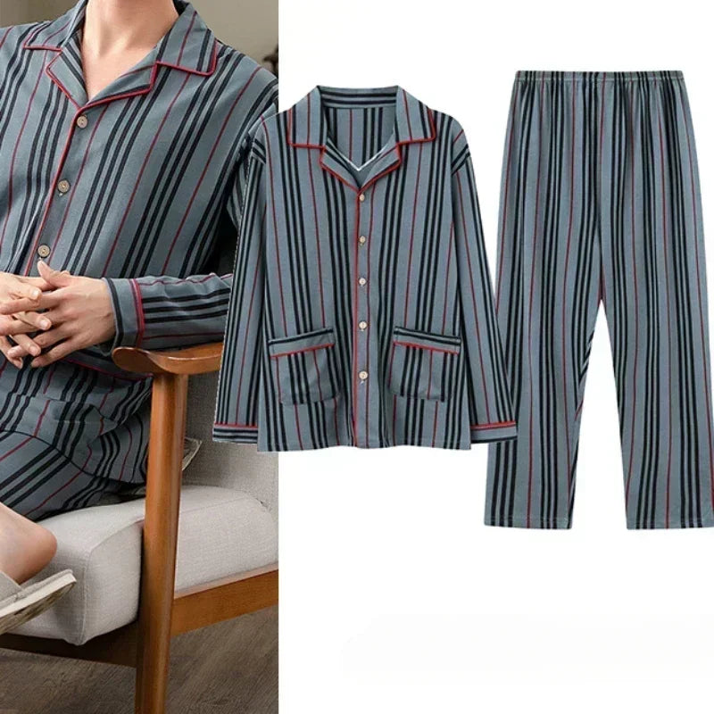 Classic Check Pyjama Set | Tijdloos Comfort | Zachte Nachtkleding