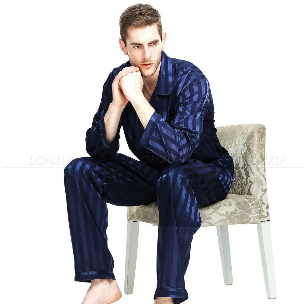 Verona Pyjama Set | Satijnen Luxe Tweedelig | Glanzend & Elegant