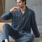 Heren Pyjama Set | Klassiek & Comfortabel | Zachte Stof