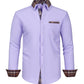 Heren Casual Overhemd | Stijlvol & Uniek | Contrastdetails