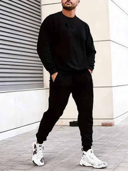 Heren Sweater Joggingpak | Relaxed Fit Set | Comfort & Streetstyle