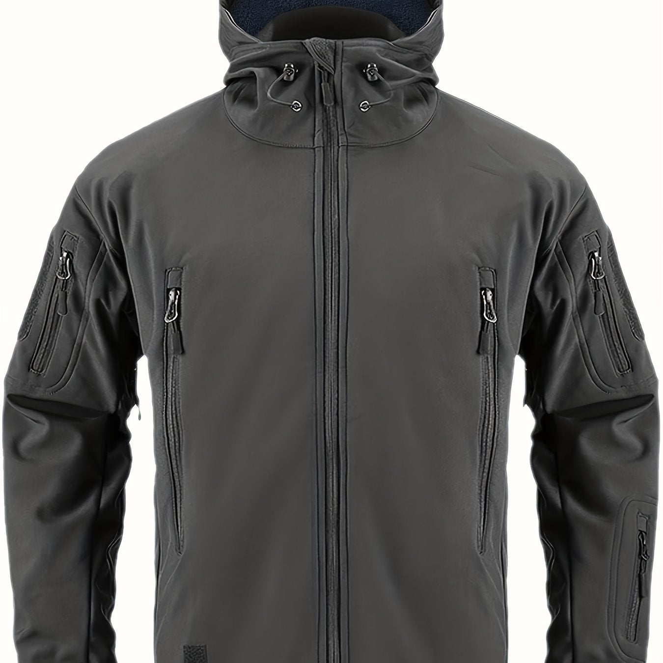 Heren Tactical Softshell Jas | Wind- & Waterdicht | Outdoor & Militair Stijl