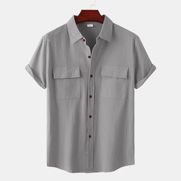 Basic Korte Mouwen Overhemd voor Heren | Casual Classic | Zomers Effortless