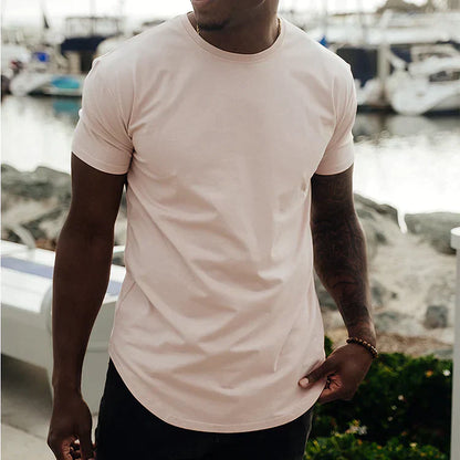 Heren Basic T-Shirt | Ronde Hals | Slim Fit Essential