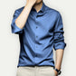 Milano Satin Shirt | Slim Fit | Gladde Luxe Uitstraling