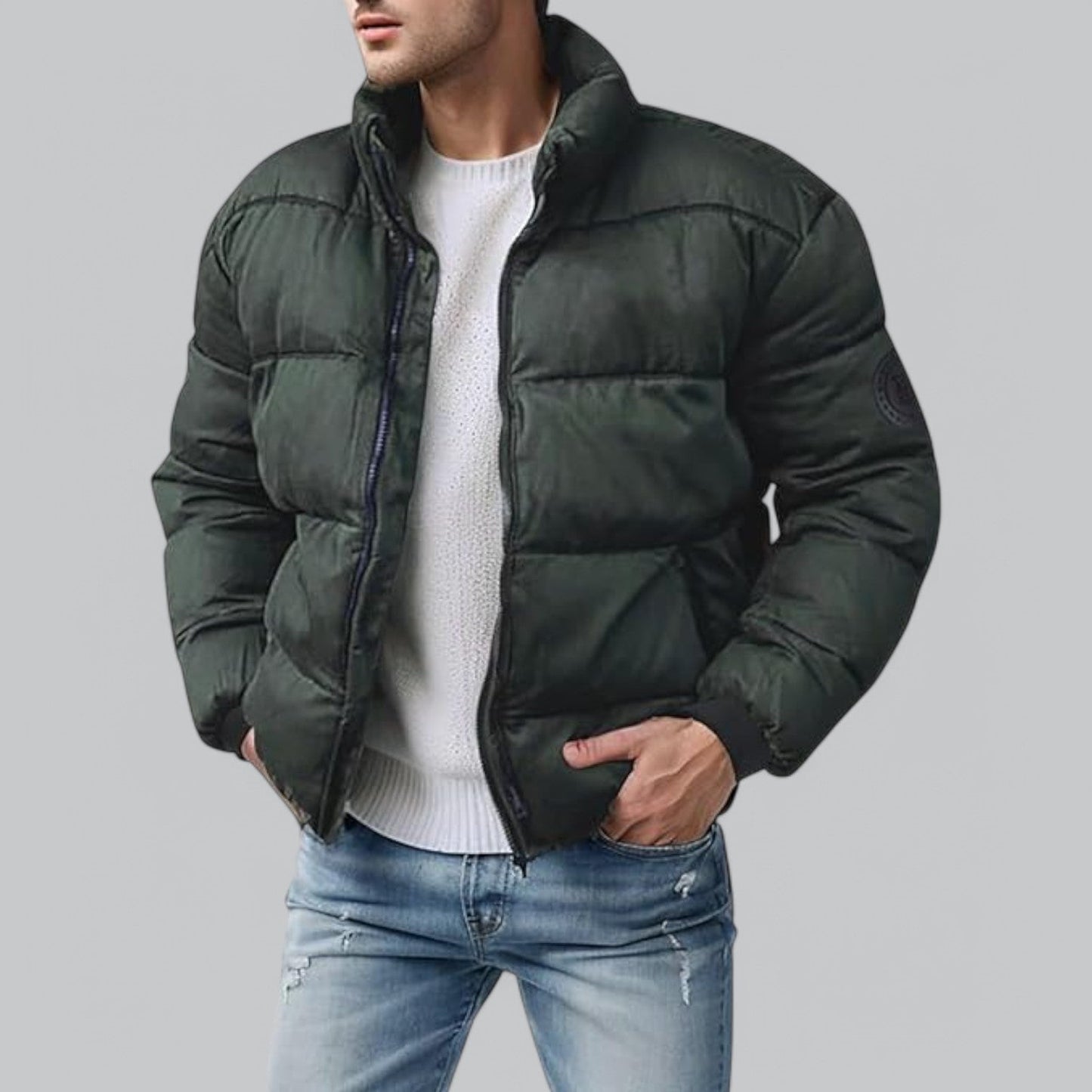 Heren Puffer Jacket | Gewatteerde Winterjas | Urban Street Style Must-Have