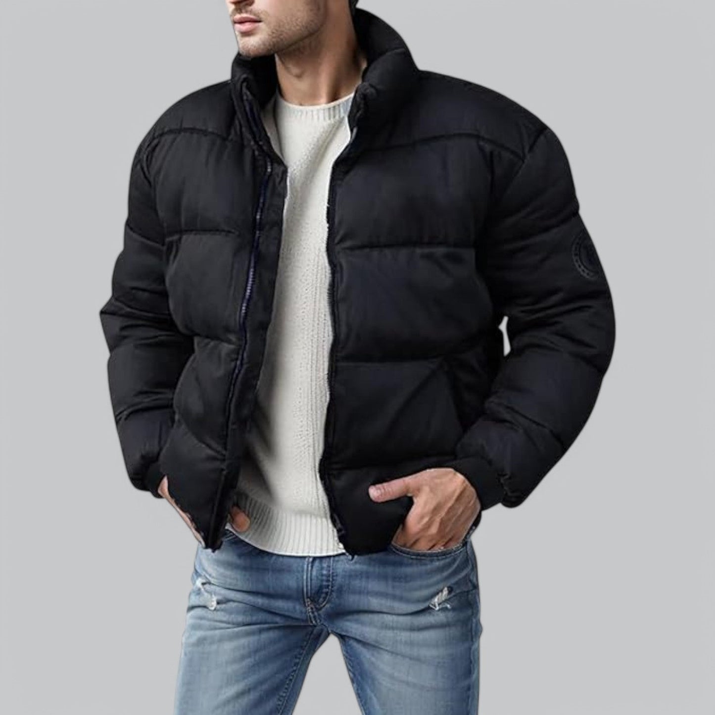 Heren Puffer Jacket | Gewatteerde Winterjas | Urban Street Style Must-Have