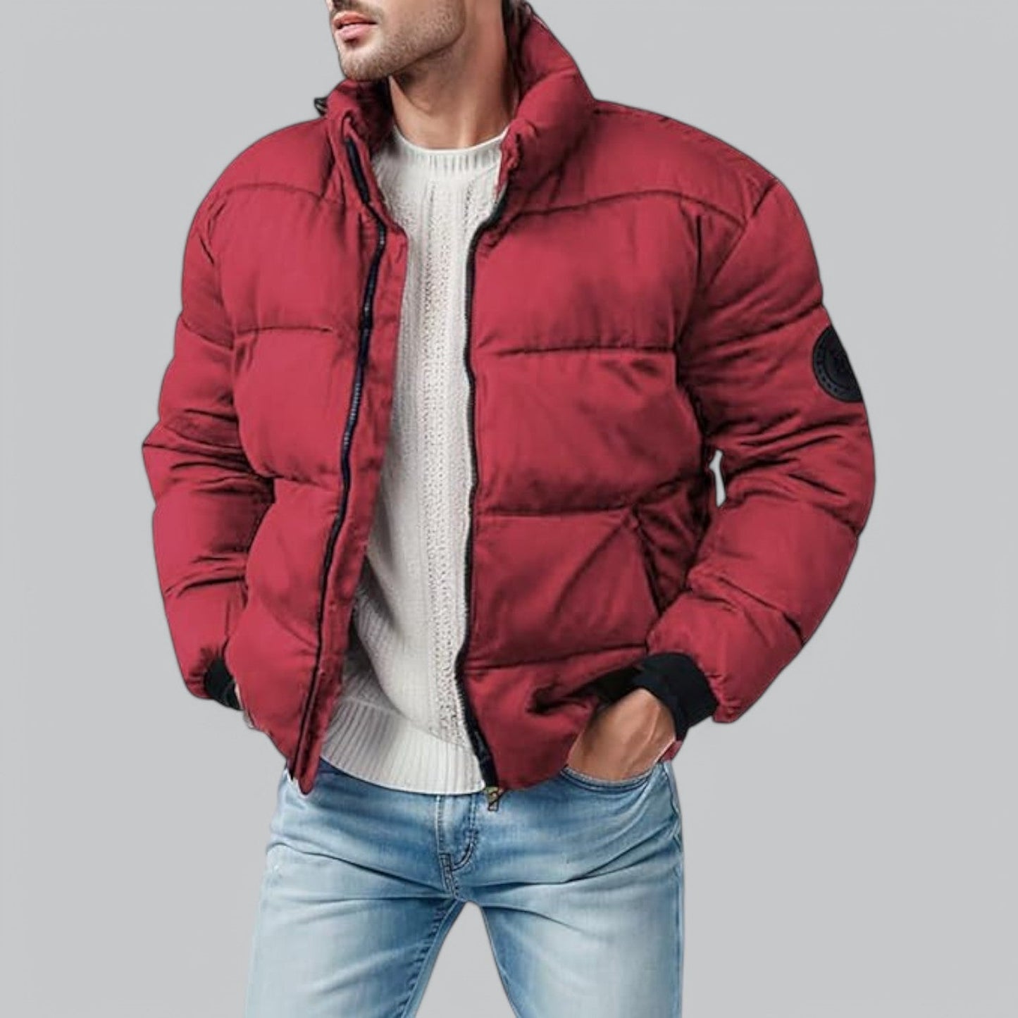 Heren Puffer Jacket | Gewatteerde Winterjas | Urban Street Style Must-Have