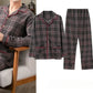 Classic Check Pyjama Set | Tijdloos Comfort | Zachte Nachtkleding