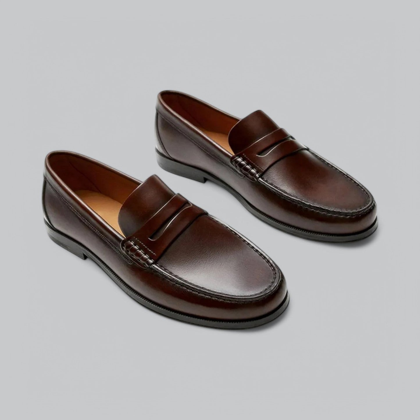 Heren Penny Loafers | Echt Leer | Tijdloze Elegantie & Comfort