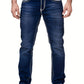 Regular Fit Jeans met Used Look | Stoer & Casual | Tijdloze Denim Style