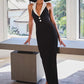 Classic Tuxedo Gown | Evening | Monochrome Chic