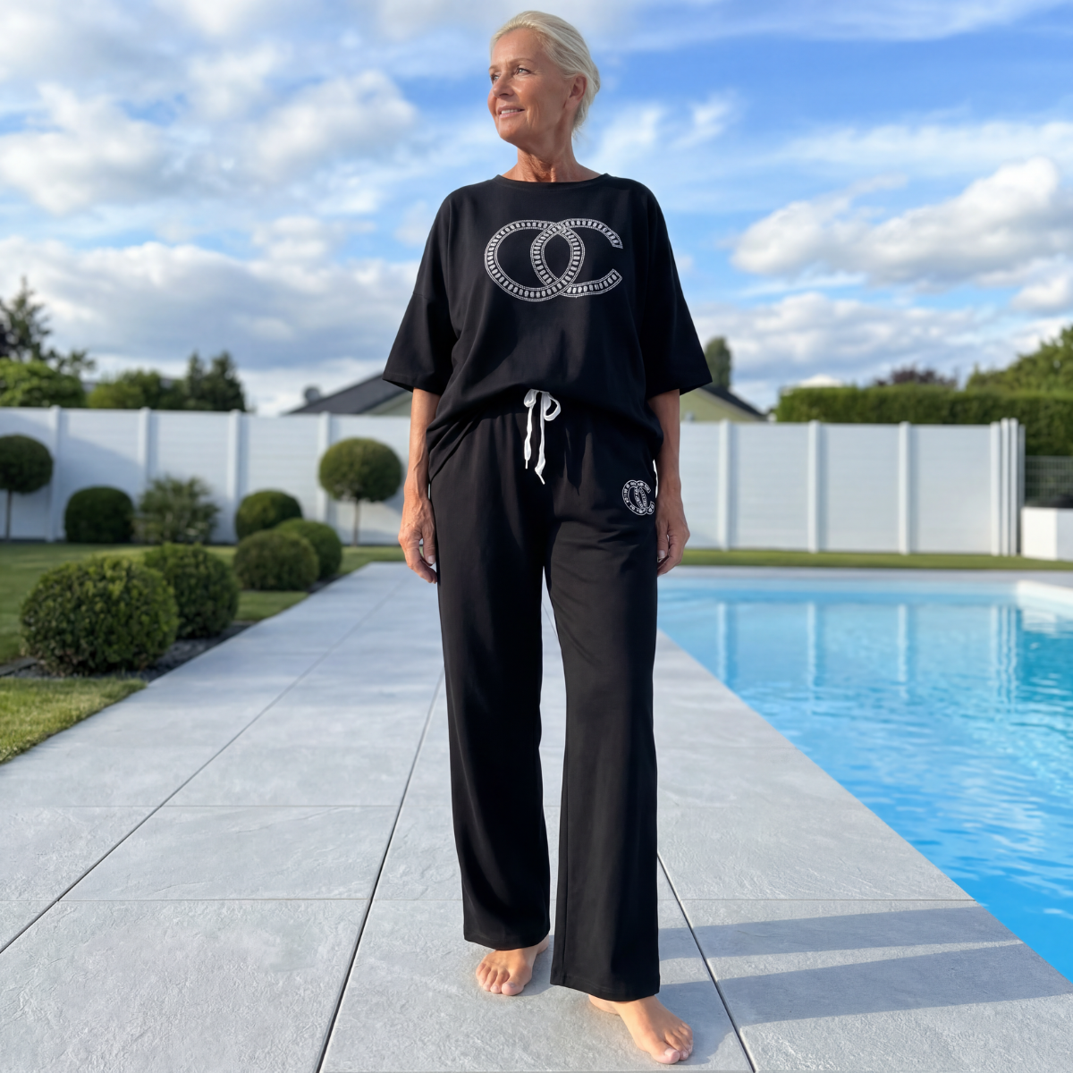Casual Tweedelige Dames Set – Top & Broek