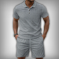 CityPolo Set | Casual Co-Ord | Poloshirt & Short in Stijl