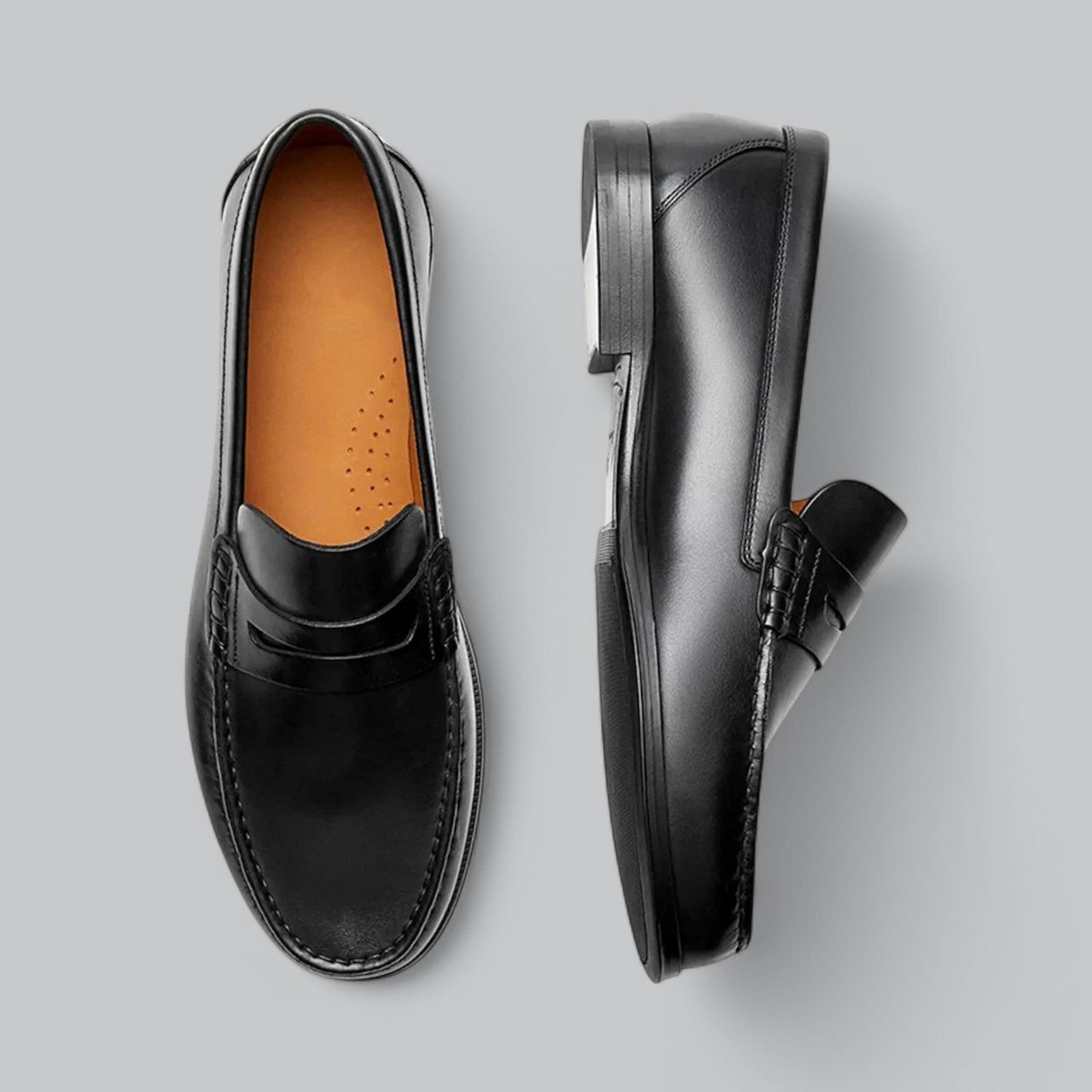 Heren Penny Loafers | Echt Leer | Tijdloze Elegantie & Comfort