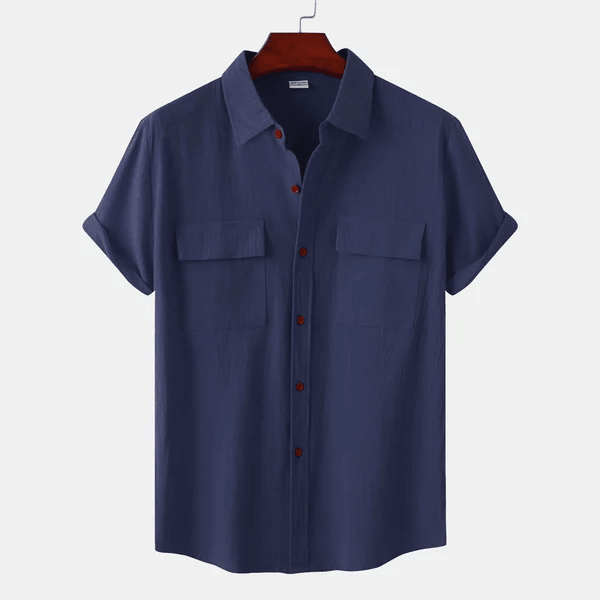 Basic Korte Mouwen Overhemd voor Heren | Casual Classic | Zomers Effortless