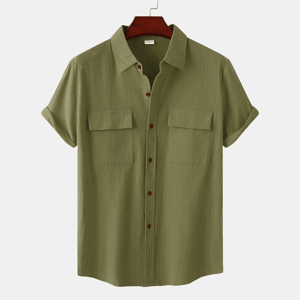 Basic Korte Mouwen Overhemd voor Heren | Casual Classic | Zomers Effortless