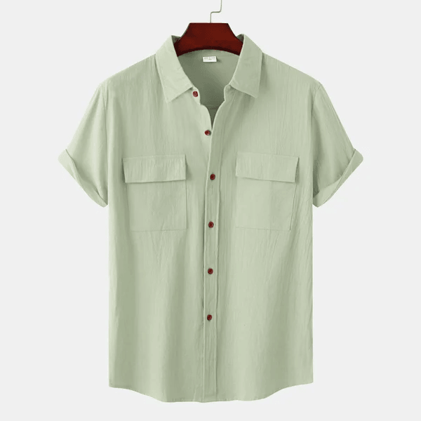Basic Korte Mouwen Overhemd voor Heren | Casual Classic | Zomers Effortless