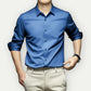 Milano Satin Shirt | Slim Fit | Gladde Luxe Uitstraling