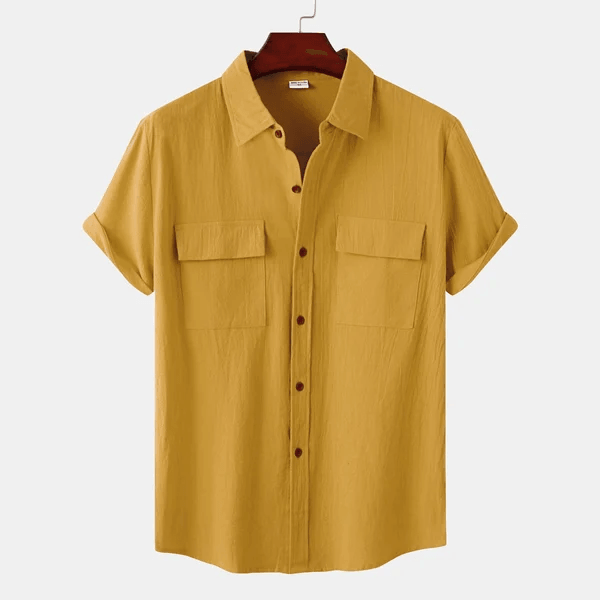 Basic Korte Mouwen Overhemd voor Heren | Casual Classic | Zomers Effortless
