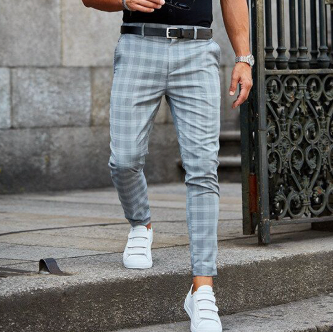 Milano ruit | Slim Tapered Fit | Klassiek met een twist