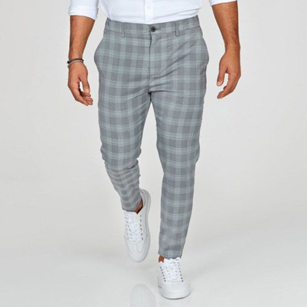 Milano ruit | Slim Tapered Fit | Klassiek met een twist