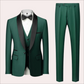 Milano Tuxedo | Driedelig Smoking | Contrasterende Revers