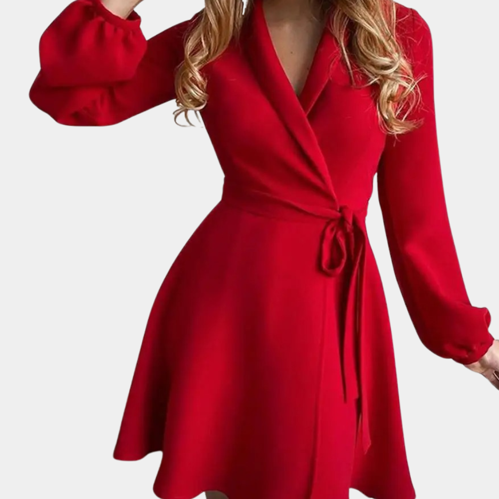 Artistry Wrap Blazer Dress | Lange Mouw | Creatieve Chique