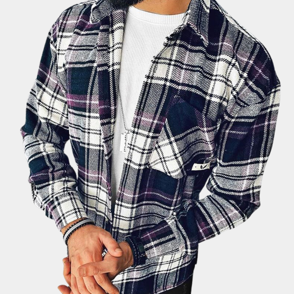 Geruit Flanellen Overhemd | Heren | Casual en Comfortabel