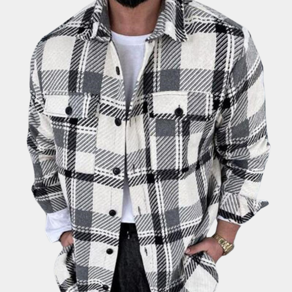 Geruit Flanellen Overhemd | Heren | Casual en Comfortabel