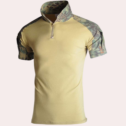 Tactical Camo Polo | Camouflage Details | Outdoor & Urban Style