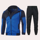 Heren Trainingspak met Capuchon | Colourblock Set | Slim Fit Sport & Streetwear