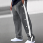Side Snap Trackpants | Sportieve Streetwear | Tear-Away Design