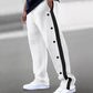Side Snap Trackpants | Sportieve Streetwear | Tear-Away Design
