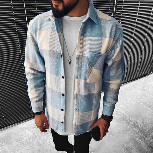 Geruit Flanellen Overhemd | Warm & Stijlvol | Perfect voor Lagen