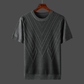 Gebreid T-Shirt | Geometrisch Design | Stijlvol & Comfortabel