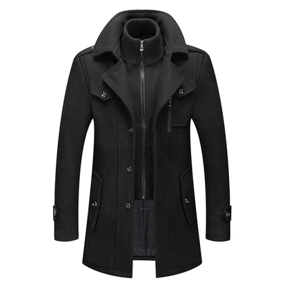 Henry - Tweedelige heren winterjas met rits